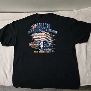 Vintage HAL'S Harley Davidson T-shirt Sz XL